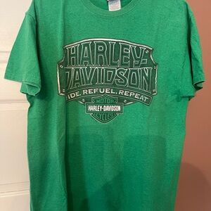 Harley-Davidson Vibrant Green Short Sleeve Tee